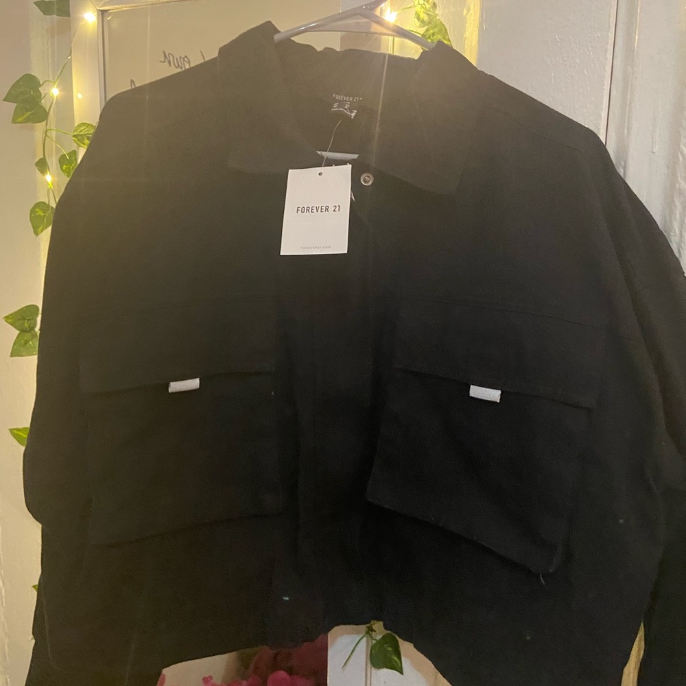 Forever 21 Black 0X Jacket